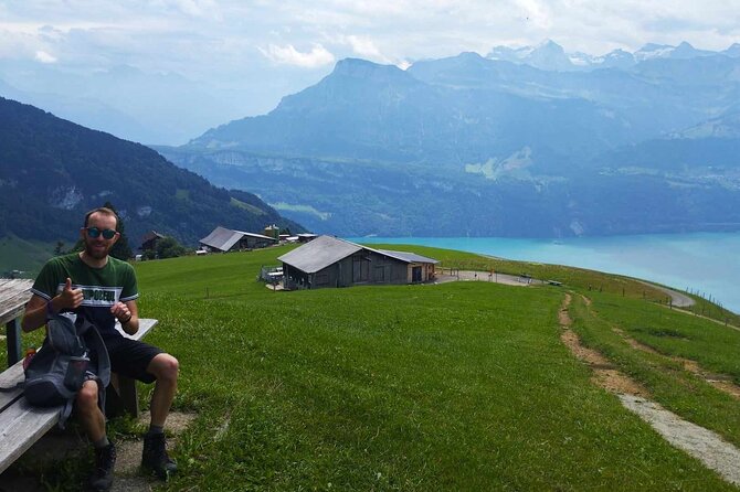 Full-Day Hiking Swiss Alps and Lake swim with Pick-up - Stop 2: Lake Lucerne swim time, plus the bistro fallback