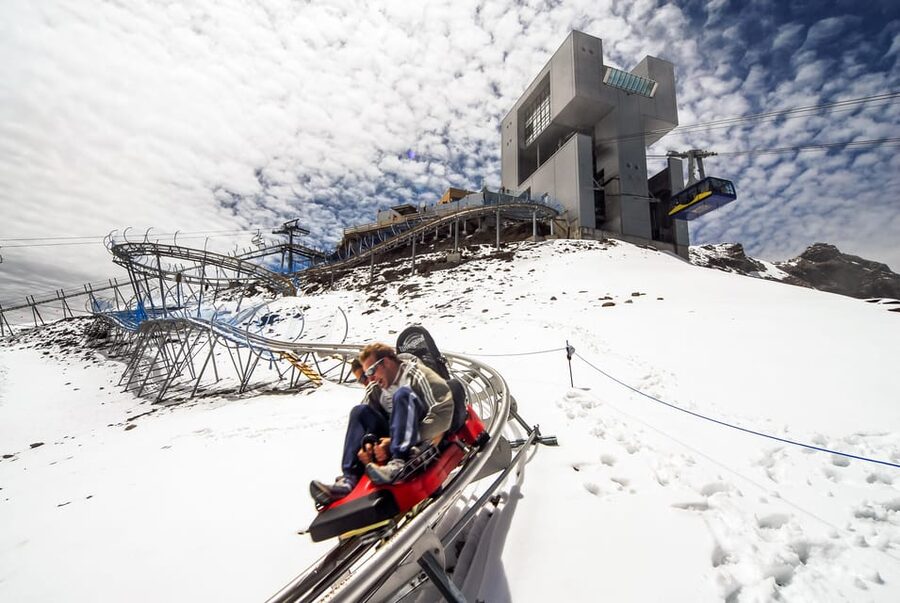 Full-Day Trip to Riviera Col du Pillon & Glacier 3000 - The Peak Walk suspension bridge, 108 meters long and built for big views