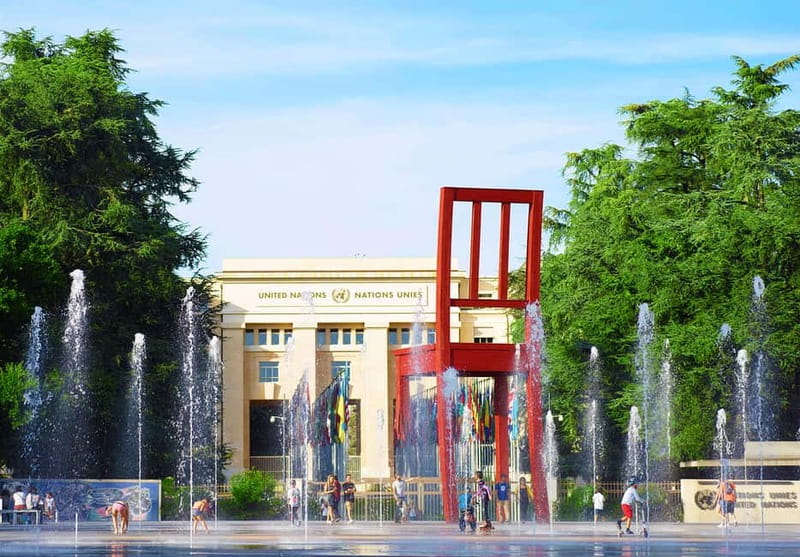 Geneva: Open-Top Sightseeing Bus Tour - International District drive-by: UN, peace, and the skyline you came for