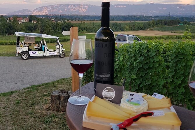 Geneva Panoramic & Tasting Vineyards Tour in an Tuk Tuk - Price and Logistics for a 3-Hour Geneva Countryside Break
