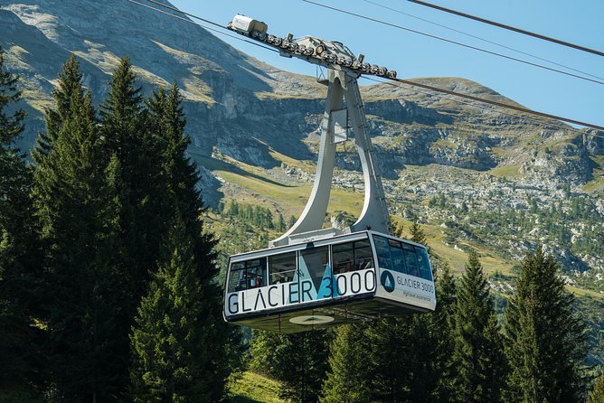 Geneva: Riviera Col du Pillon Glacier 3000- High Level Experience - The Glacier 3000 Cable Car: Big Views, Possible Waits