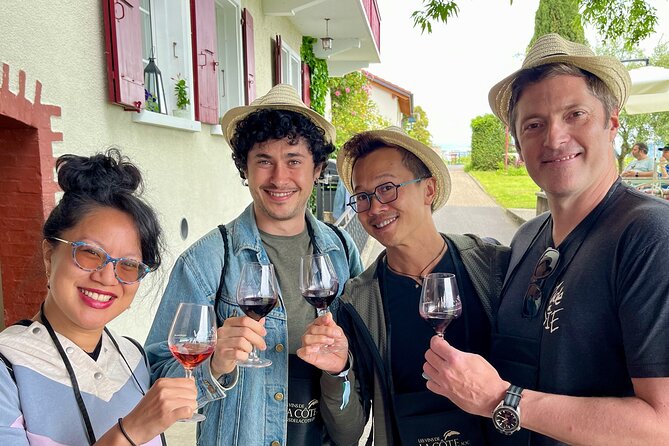 Gourmet Food and Wine Tasting Walk in Lavaux - Entering Lavaux vineyard walking mode from Lutry
