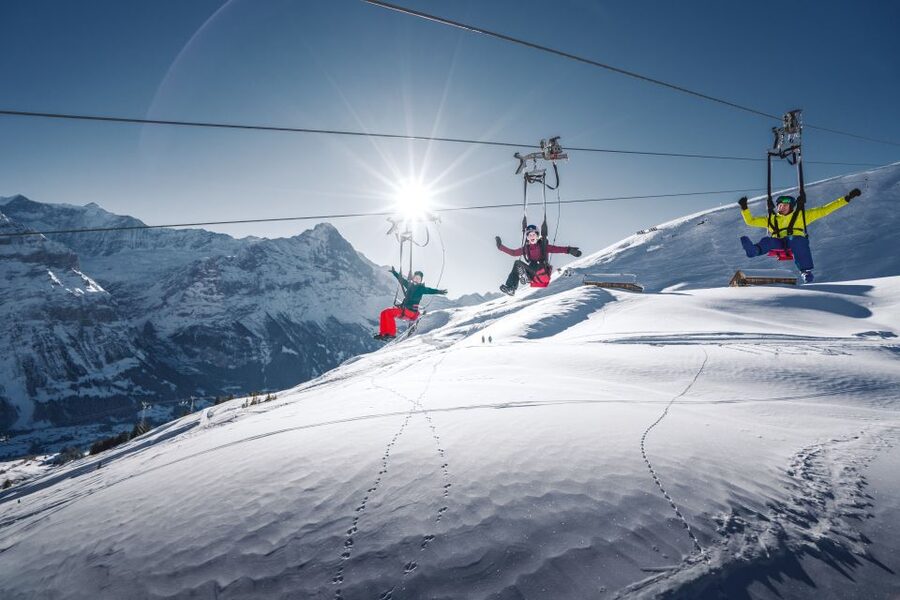Grindelwald Gondola Ride to Mount First - Weather reality in the Jungfrau region: when fog turns a view day into a walking day