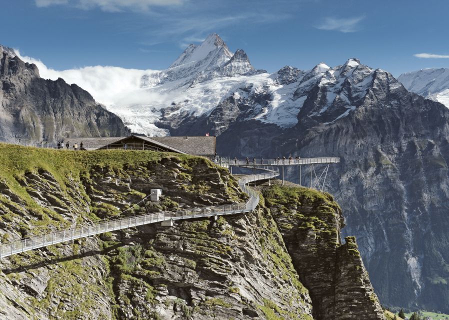 Grindelwald Gondola Ride to Mount First - First Cliff Walk Suspension Bridge: the main event, and how not to overthink it