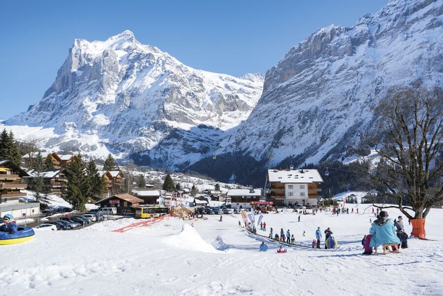 Grindelwald: Sledding at Bodmi Arena - Redeeming your voucher and entering the arena