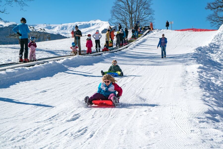Grindelwald: Sledding at Bodmi Arena - Getting there: bus 122 and 124 plus limited parking