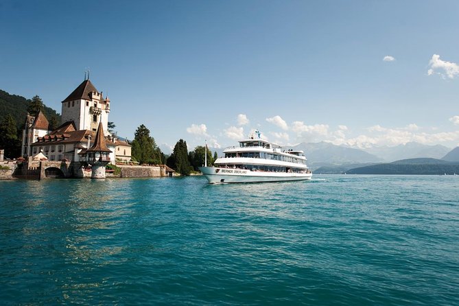 Interlaken Cruise Day Pass Lake Thun and Lake Brienz, 2nd class - St. Beatus-Hohlen Swiss Caves: the wet underground break from daylight