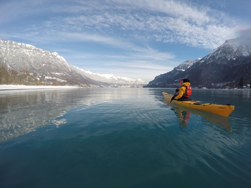 Interlaken: Small-Group Winter Kayak Tour on Lake Brienz - The 2 Hours on Lake Brienz: Paddling Like a Beginner Without Feeling Helpless