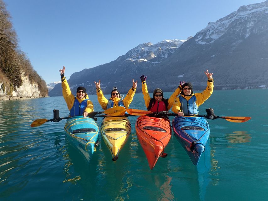 Interlaken: Small-Group Winter Kayak Tour on Lake Brienz - Equipment Details That Matter: Drysuits, Layers, and Staying Dry