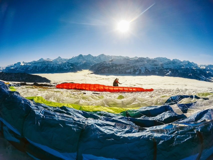 Interlaken: Tandem Paragliding Flight - How the Timing and Stops Work in Real Life
