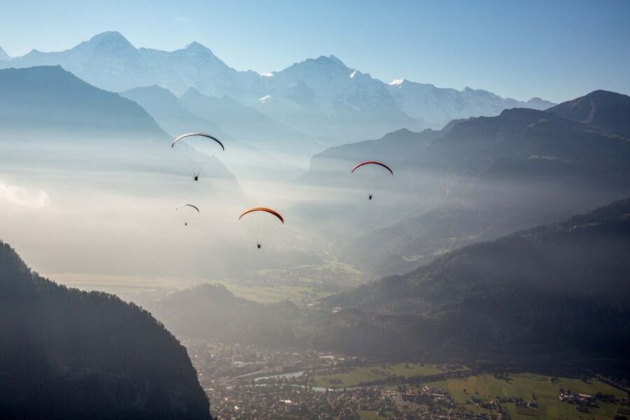 Interlaken: Tandem Paragliding Flight with Pilot - Landing back in town: the letdown you’ll actually like