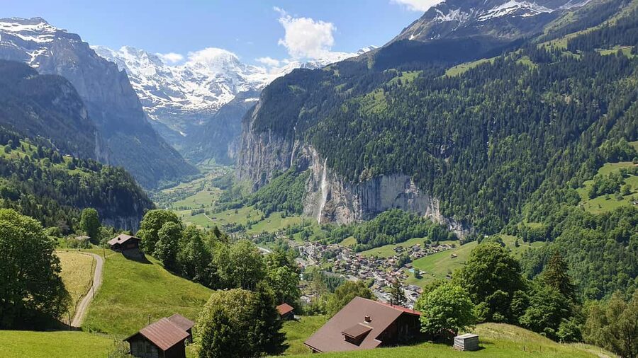 Jungfraujoch afternoon roundtrip from Interlaken - Lauterbrunnen: the dramatic valley before the climb