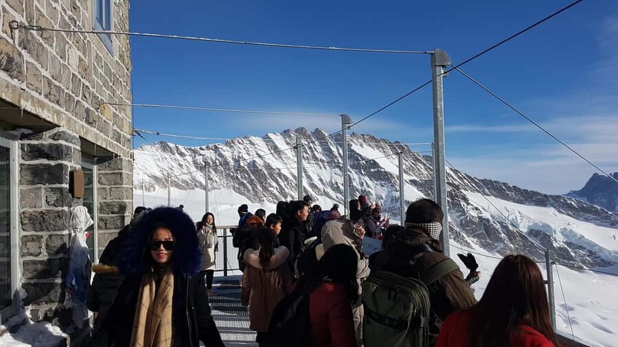 Jungfraujoch afternoon roundtrip from Interlaken - Kleine Scheidegg: the Eiger viewpoint train ride that steals the show