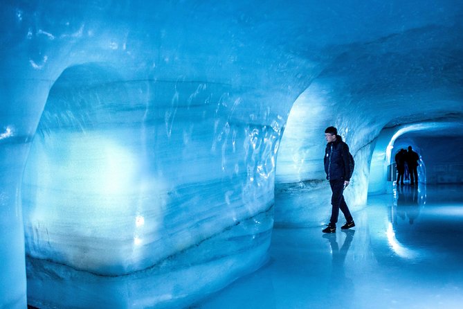 Jungfraujoch Day Trip from Zurich: Swiss Alps & Bernese Oberland - Ice Palace at Jungfraujoch: solid ice tunnels, with weather rules