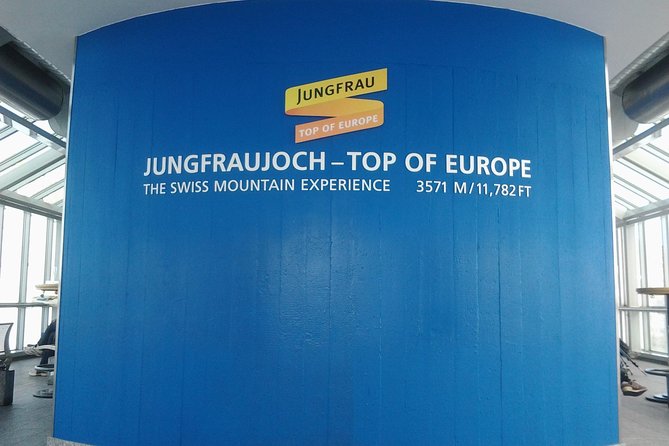 Jungfraujoch Top of Europe Private Day Trip from Interlaken - Jungfraujoch Top of Europe: sights you actually get to time