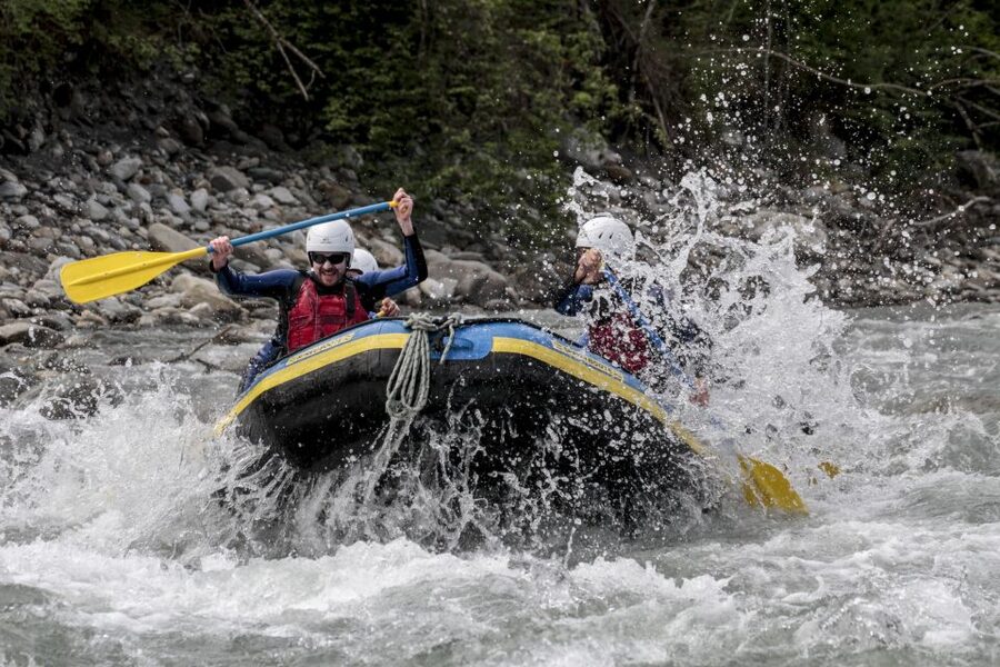 Laax, Flims, Ilanz: Vorderrhein Rafting (half day) - Safety, gear, and the swim requirement (read this part)