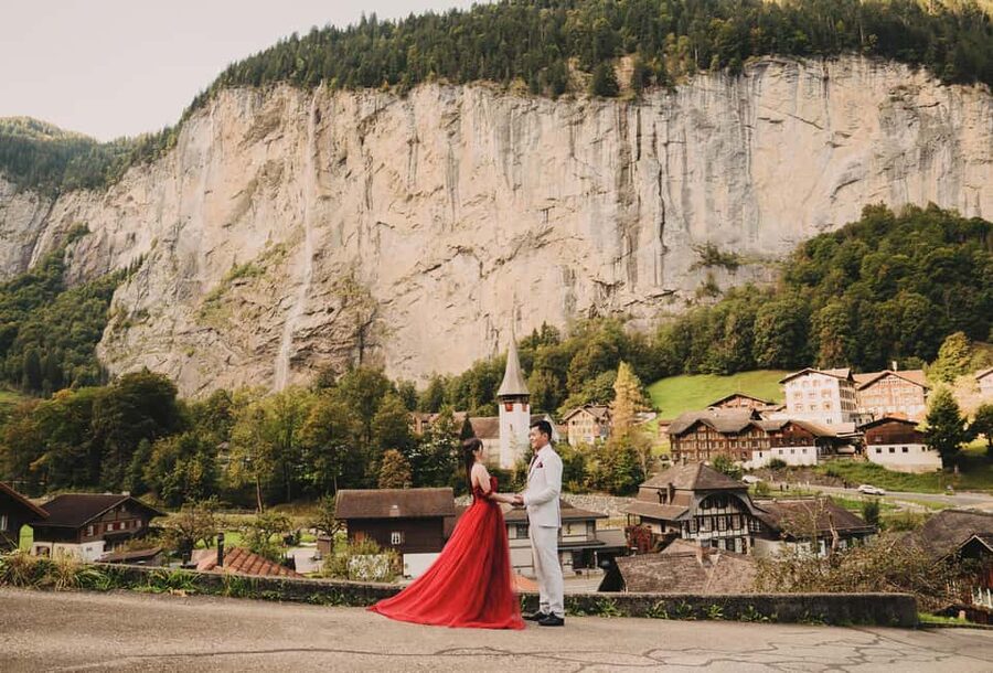 Lauterbrunnen & Wengen: Photoshoot at the best spots. - Price and value: what 452 USD buys you in the Alps