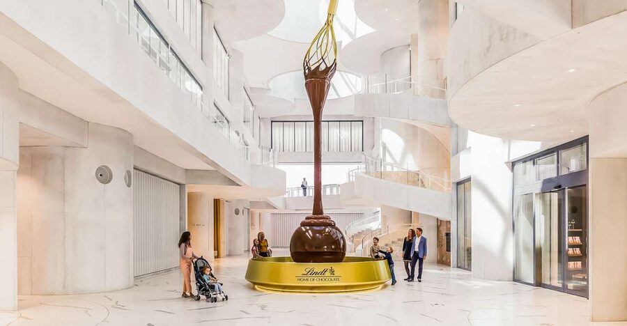 Lindt Home of Chocolate Museum Entry Ticket - Following the production process in a modern test facility