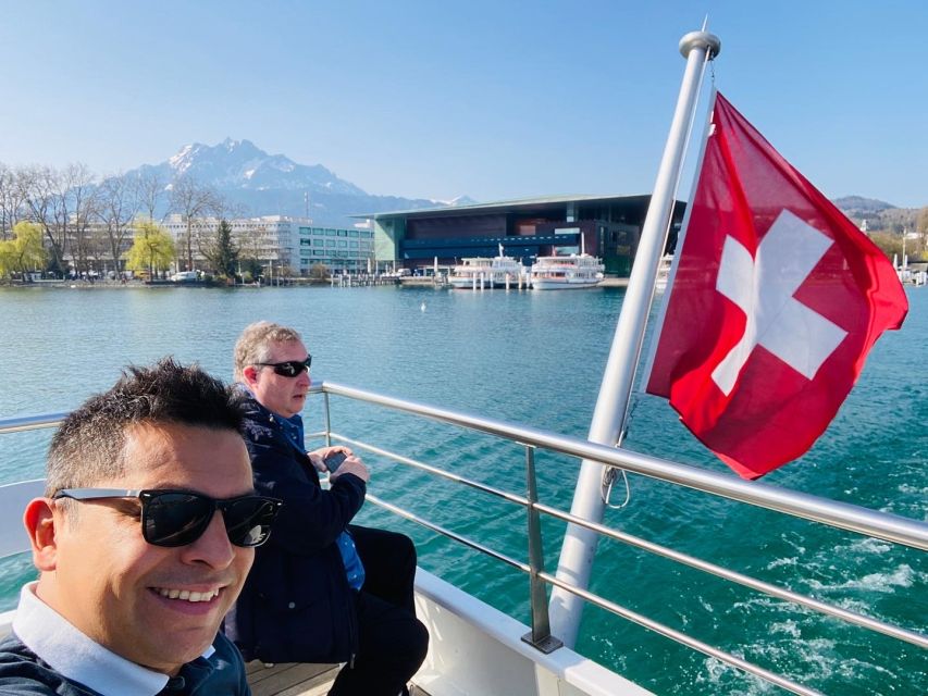Lucerne CH Tour: Cheese, Chocolate, Chapel Bridge & Chateau - Lucerne Castle: funicular ride and views toward Mount Rigi and Mount Titlis