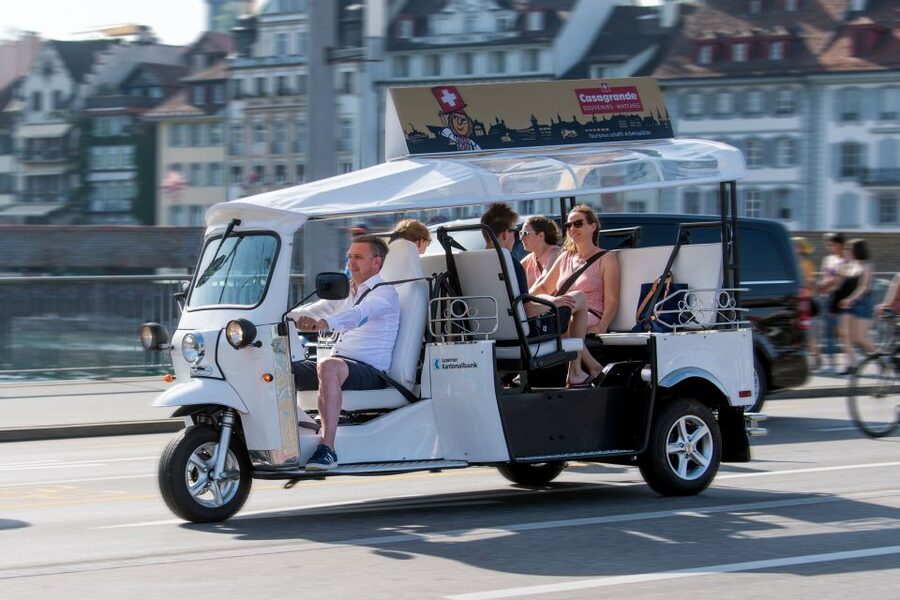 Lucerne: eTukTuk City Tour - Why an eTukTuk is a smart way to see Lucerne fast