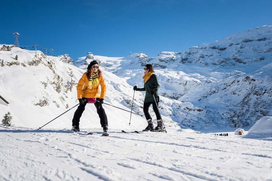 Lucerne: Mount Titlis First time Ski Experience - First steps on skis: what you actually get (and what to watch)