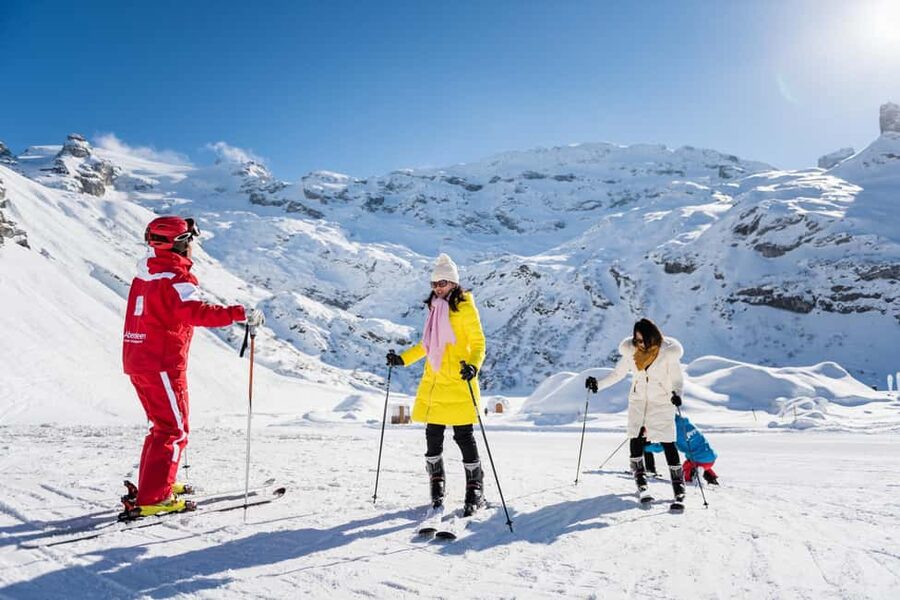 Lucerne: Mount Titlis First time Ski Experience - Snow tubes at Trübsee: the fastest way to feel proud