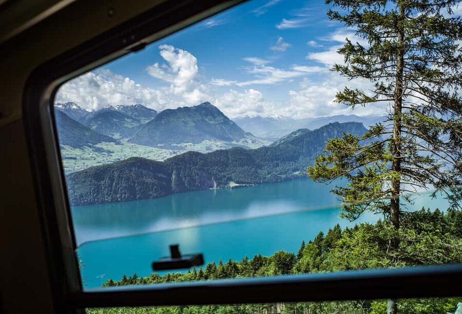 Lucerne: Mt Rigi Day Trip with Cruise, Cable Car, & Train - Getting to Weggis, the Albis Pass scenic drive