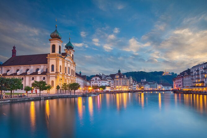 Lucerne Old Town Private Walking Tour - Jesuit Church Lucerne: baroque style with real meaning