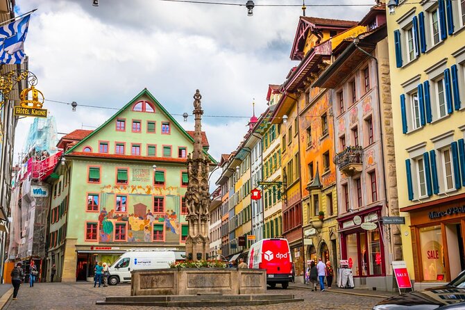 Lucerne Private City Walk and Lake Cruise Day Trip from Basel - The city walk stops that shape your Lucerne first impression