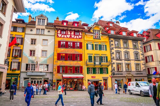 Lucerne Private City Walk and Lake Cruise Day Trip from Basel - Church of St. Leodegar and the Lion Monument, plus the meaning behind the stops