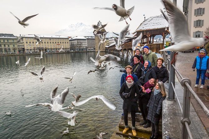 Lucerne Private Walking Tour with a castle visit! - Museggmauer city wall walk: learning Lucerne by how people live