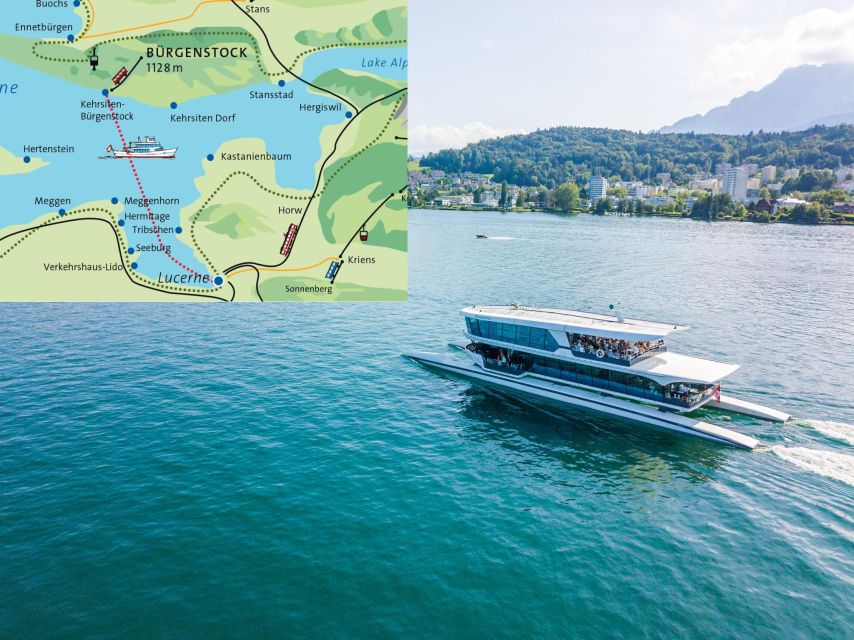 Lucerne: Round-Trip Catamaran Cruise on Lake Lucerne - Onboard Comfort: Seating, Clean Facilities, and Buying Snacks