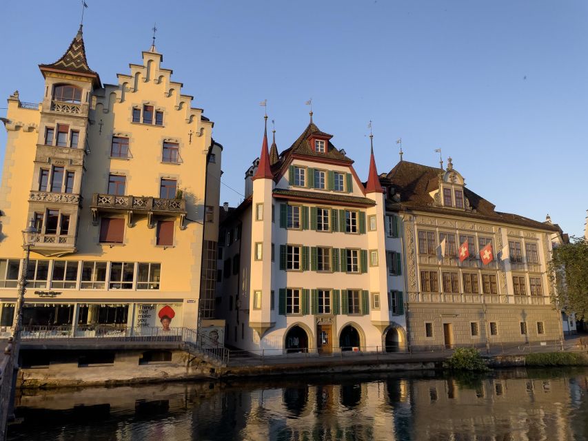 Lucerne: Smartphone walking tour - cool Lucerne old town - Viewpoints and pause-friendly stories you can control