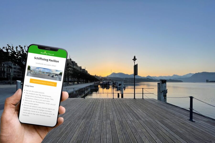 Lucerne: Smartphone walking tour - cool Lucerne old town - Price and time: how $6 per group feels in practice