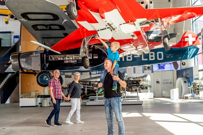 Lucerne Swiss Museum of Transport Entrance Ticket - Aviation Hall: historic aircraft plus flight simulator thrills