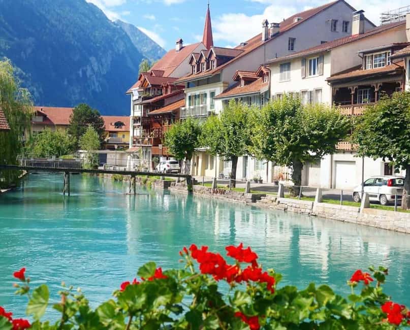Lucerne to Interlaken & Jungfrau Private Tour - Giessbach Falls above the hotel: where the day turns into waterfall time