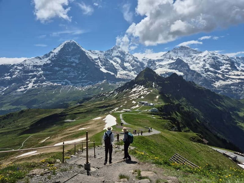 Männlichen: Cheese and Chocolate Tasting on Mountain Summit - The 360 view moment: what you are actually seeing