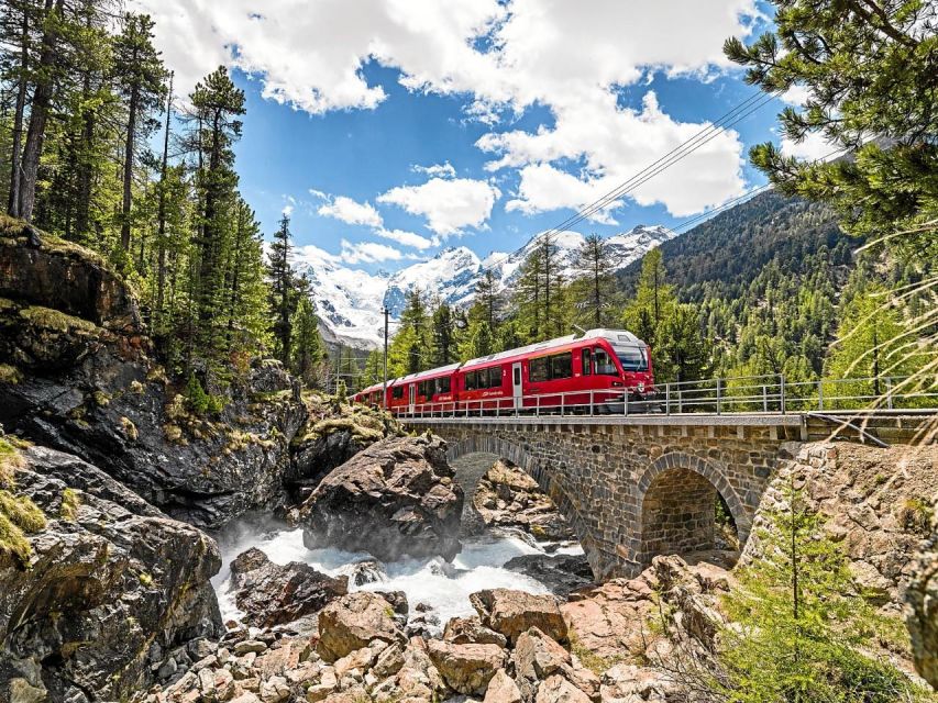 Milan to St. Moritz: Scenic Bernina Train Tour with Guide - UNESCO Bernina route by rail: the steepest moments you’ll actually feel