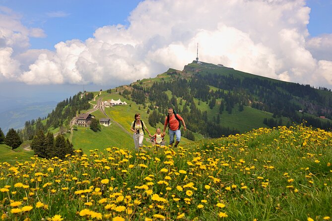 Mount Rigi Day Trip from Lucerne - Weggis by aerial cable car, plus the Mark Twain connection