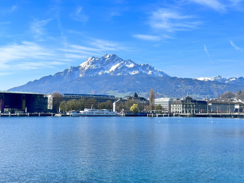 Mt. Pilatus & Lake Lucerne Small Group Tour | From Basel - Lake Lucerne Cruise: Set the Mood Before the Climb
