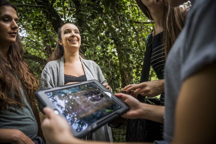 Outdoor Escape Game with Augmented Reality trough Zurich - Two games you can choose on site: Operation Mindfall vs Magic Portal