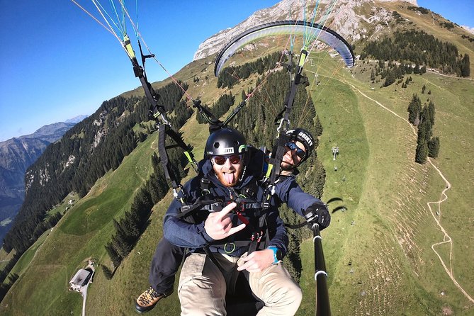 Paragliding Tandemflight Lucerne - Engelberg - Safety Style You Can Rely On (Gear, Briefing, and Pilot Focus)