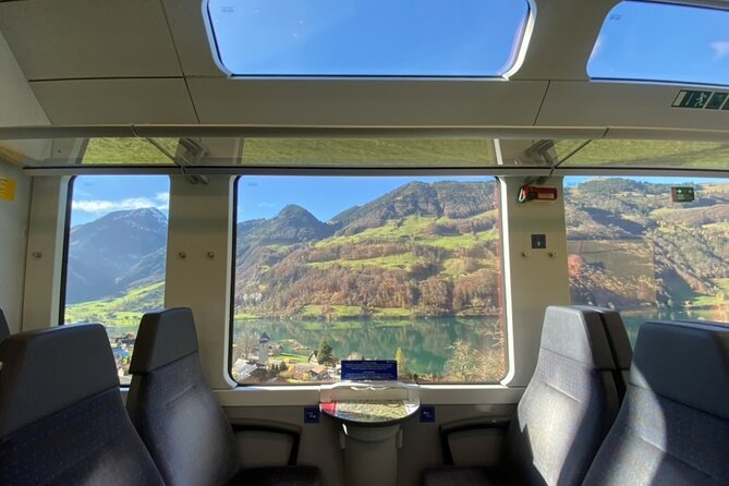 Premium Panoramic Train, Lucerne Old Town and Interlaken Tour - Passing Bern on the way back to Lucerne HB
