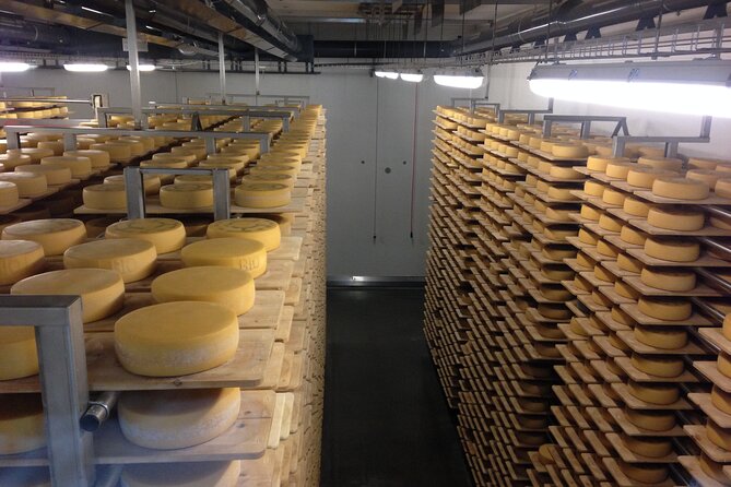 Private Guided Swiss Alps Day Trip from Zurich with Hotel Pick-Up - Appenzeller Schaukaserei in Stein AR: Herb-Laced Cheese With Real Cellar Scale