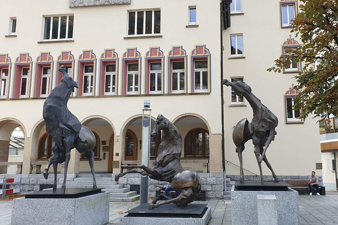 Private Trip from Zurich to Vaduz in Liechtenstein & Swiss Heidiland - Maienfeld in Heidi time: goats, mountain houses, and a short stroll