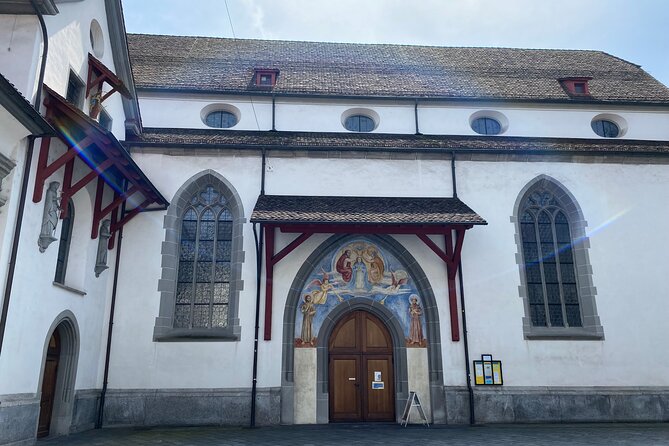 Revealing Lucerne: Self-Guided Audio City Tour - Fritschi Fountain and Fritschi House, the playful side of Lucerne