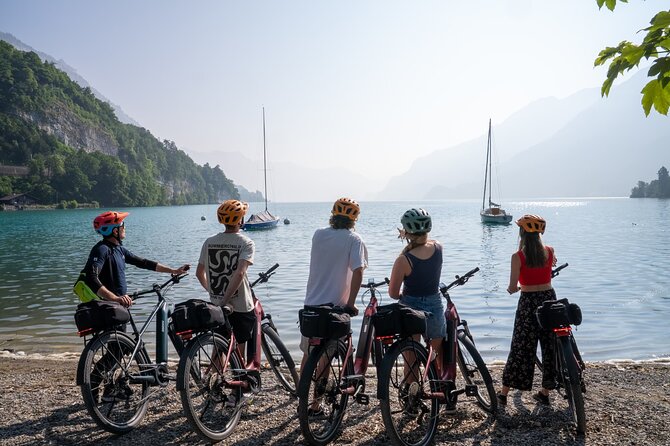 Scenic E Bike Tour Interlaken - The ride route: from town streets to alpine lakes and rivers