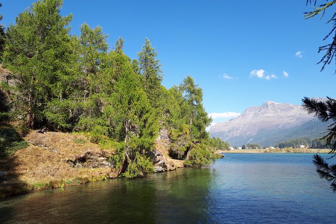 St Moritz Private Guided Panorama Hike - Lake St Moritz: where the morning light does the work