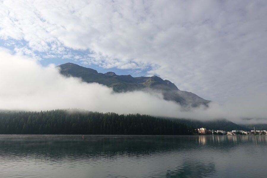 St. Moritz: Private Guided Town Highlights Walking Tour - Mili Weber House by Lake St. Moritz, art plus place