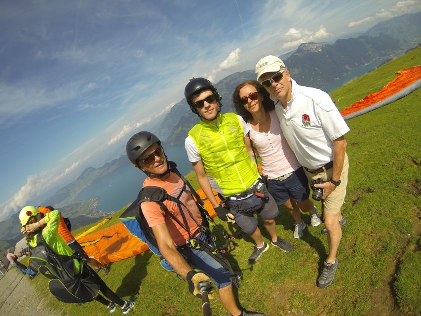 Stans: Tandem Paragliding Experience - How the Stans Tandem Flight Flows, Train Station to Takeoff